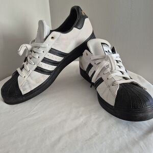 Adidas Superstars With Gore - Tex Leather Shell Toe Athletic Sneakers Size 14